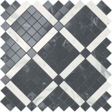 Мозаика 30,5*30,5 Marvel Cremo Mix Diagonal Mosaic